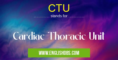sis.ctu|ctu medical abbreviation.